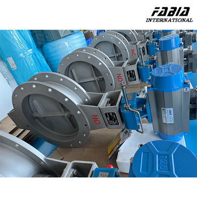 Pneumatic Marine 8 Inch Butterfly Valve BV Ventilation Damper High Temperature Low Maintenance