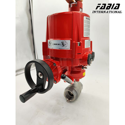 Mannual NPT Female Two Piece Ball Valve Stainless Steel Two-Way Fabia Valve