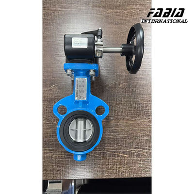 DN50 EPDM Seal Worm Gear Butterfly Valve With PN16 Pressure Rating And Manua Actuator Type