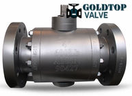 Bare Stem Forged Steel F316l Trunnion Ball Valve For Actuator