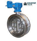 API 609 Three Eccentric Central Butterfly Valve Wafer Type Wcb Body