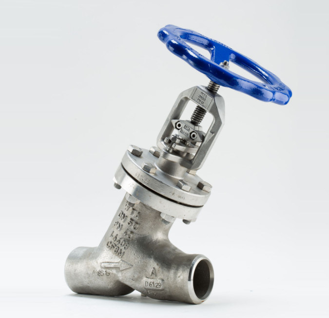 600LB Y Type Globe Valve , Gear Operated Globe Valve 316 DISC OS & Y