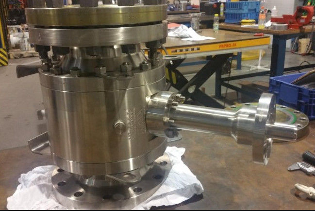 F316 150 LB Cryogenic Ball Valve With Extension Bonnet Body , Seat Delvon