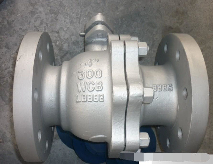 Side Entry BS 5159 Full Bore Ball Valve Renewable Seat HF Floating Gear Worm