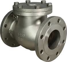Performance Swing Check Valve WCB DN100 PN100 , RF /  RTJ / BW End Connection
