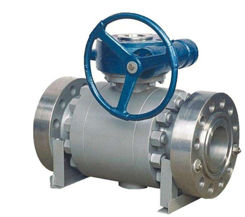 Side Entry Steel Trunnion Mounted Ball Valve A105 PTFE SS F304 WCB
