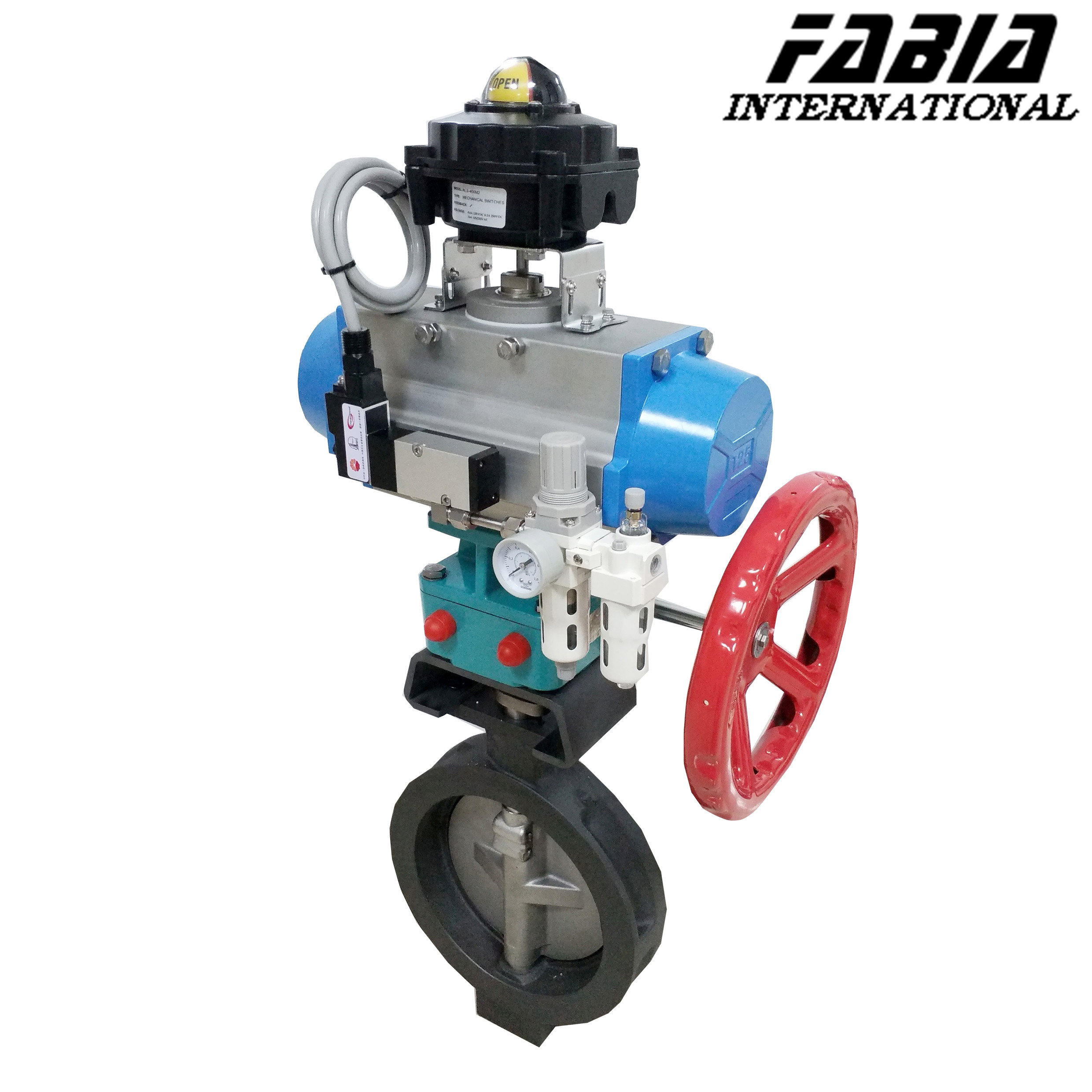 Carbon Steel Pneumatic Clamp Butterfly Valve Enhanced Seal Performance ...