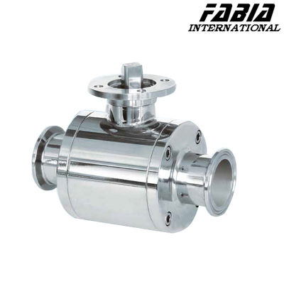 Sanitary Quick Installation Ball Valve With Low Friction Coefficient