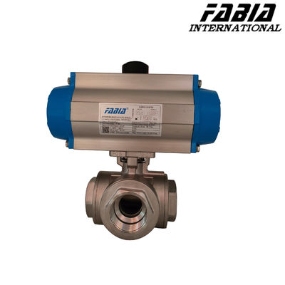 150-600 psi Pneumatic Ball Valve For Chemical, Petroleum, Electric Power