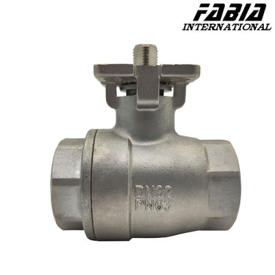 Thread Pneumatic Ball Valve With Internal Thread For Easy Operation