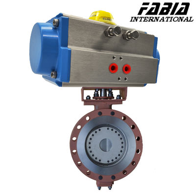 Pneumatic Three Eccentric Butterfly Valve Control