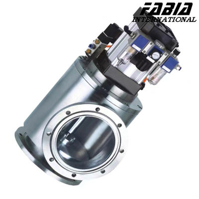 Pneumatic High Vacuum Flapper Valve Stainless Steel Vacuum Damper Valve