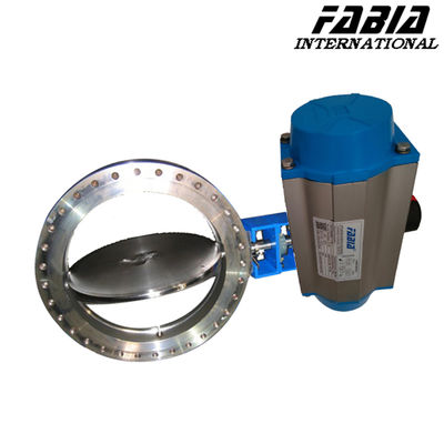 10 Inch Pneumatic Actuator Operated Butterfly Valve