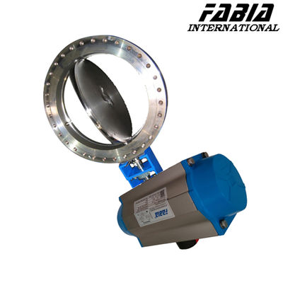 10 Inch Pneumatic Actuator Operated Butterfly Valve