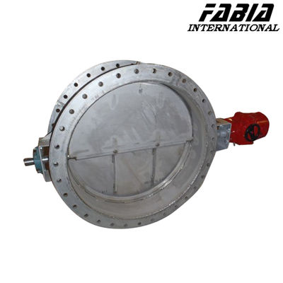 4 Inch 6 3 Stainless Steel Butterfly Valve Electric  Flanged