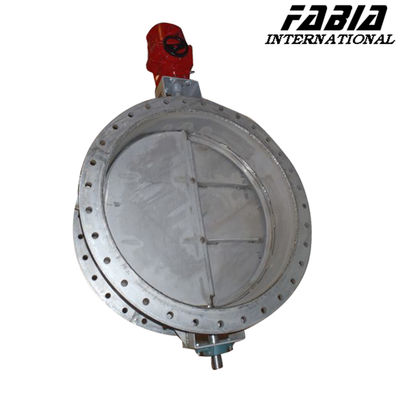 4 Inch 6 3 Stainless Steel Butterfly Valve Electric  Flanged