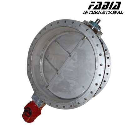 4 Inch 6 3 Stainless Steel Butterfly Valve Electric  Flanged