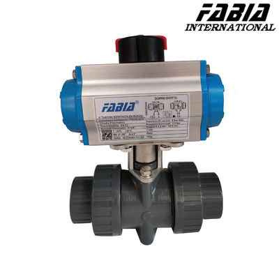 Soft Seal PVC Valve Pneumatic Two Way Industrial Valve