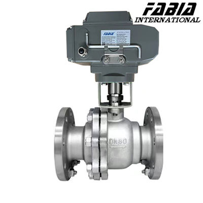 Ultra-High Performance Industrial Flanged Ball Valve High Pressure Electric Valve