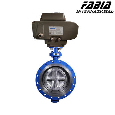 Electric Hard Seal Industrial Butterfly Valve Large Diameter