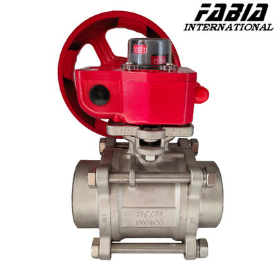 DN65 Manual Turbine Ball Valve For Superior Performance And Durability