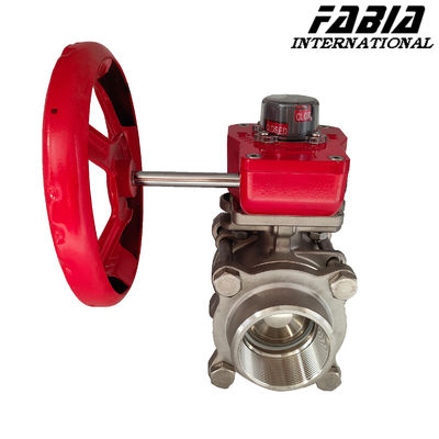 DN65 Manual Turbine Ball Valve For Superior Performance And Durability