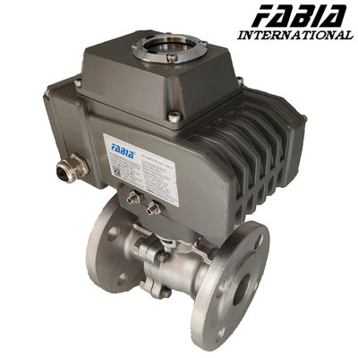 Ultra-High Performance Industrial Flanged Ball Valve High Pressure Electric Valve