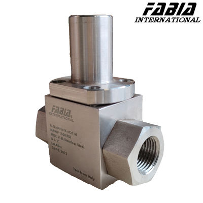 DN15 Inner Tooth Two Way Stainless Steel High Pressure Valve