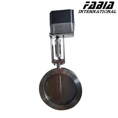 Electric Stainless Steel Butterfly Valve Clamp Type 304 Industrial Valve
