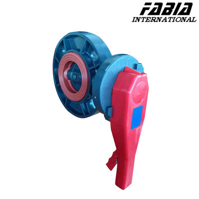 Low Temperature Soft Seal UPVC Butterfly Valve Industrial Manual Valve