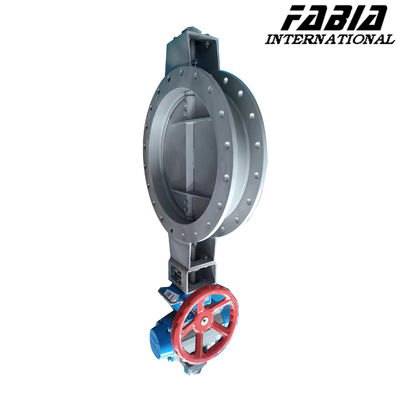 Stainless Steel Flanged Pneumatic Valve High Performance Industrial Butterfly Valve