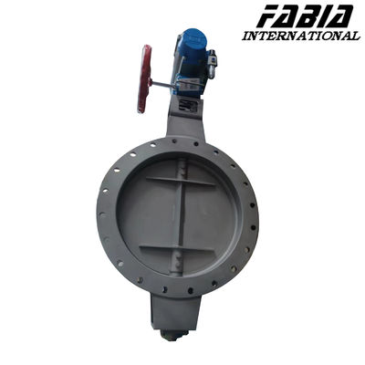 Large Diameter Industrial Butterfly Valve Carbon Steel Pneumatic Valve