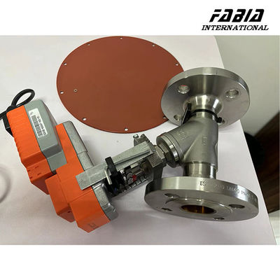 Stainless Steel Electric High Temperature Srew Thread Three Way Ball Valve For Petroleum And Power Industry