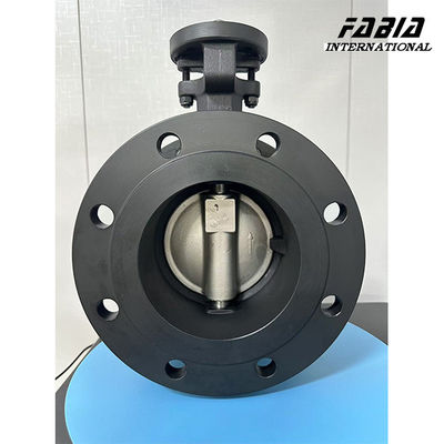 8 Inch Worm Gear Iron Steel High Perforamnce Double Eccentric Butterfly Water Valve