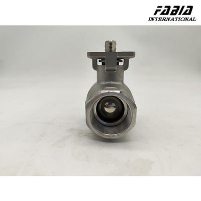 Mannual NPT Female Two Piece Ball Valve Stainless Steel Two-Way Fabia Valve