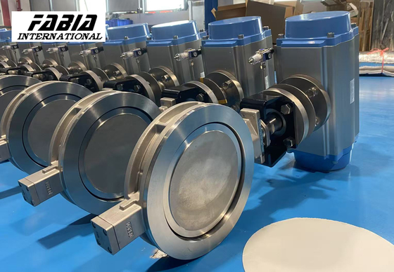 100mm Pneumatic Actuated Butterfly Valve Seamless Integration Corrosion Resistance